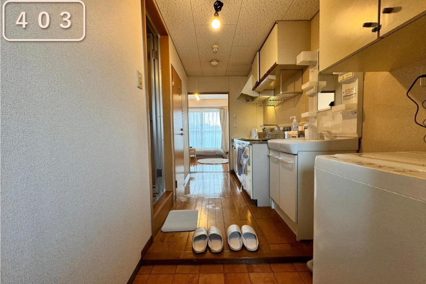 東横のヨコ Apartamento Okayama Exterior foto
